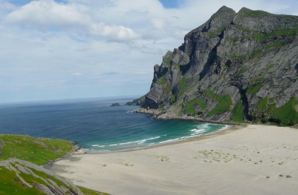 Vila Rorbu Kvalen 17 Ballstad Exteriér fotografie