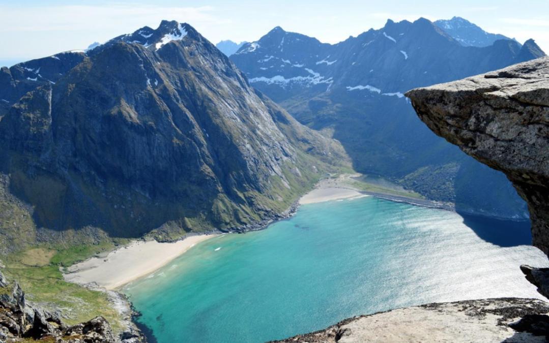 Vila Rorbu Kvalen 17 Ballstad Exteriér fotografie