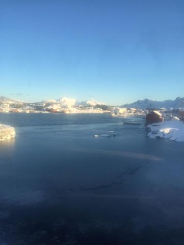 Vila Rorbu Kvalen 17 Ballstad Exteriér fotografie