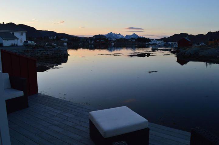 Vila Rorbu Kvalen 17 Ballstad Exteriér fotografie